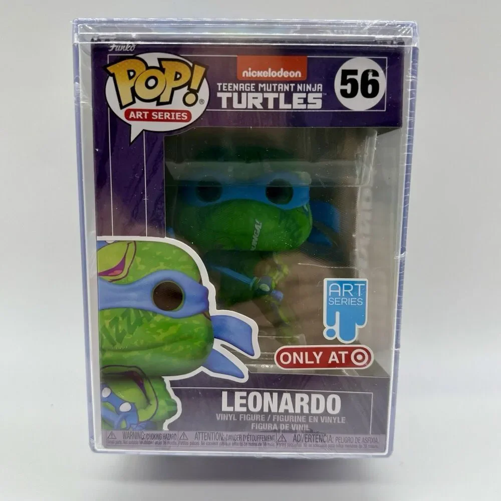 Leonardo Artist Series #56 TMNT Funko Pop! Figure Hard Case NEW Sealed See Notes